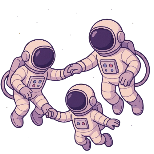 Astronauta volando